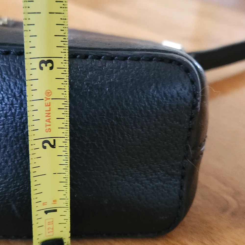 Kate Spade Black Grove Street Millie Pebbled Leather Crossbody Bag